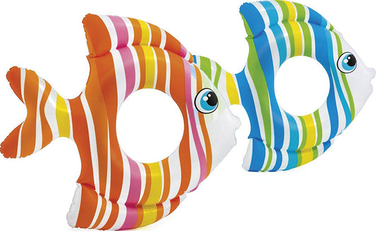 POOL TOY TROPICAL FISH RINGS