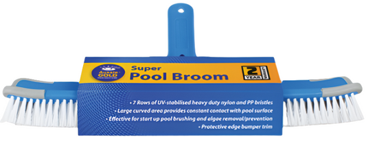 POOL BROOM SUPER BRUSH NYLON HEAVY DUTY